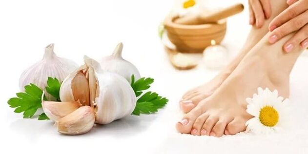 Garlic is used to prepare antifungal ointments and tinctures