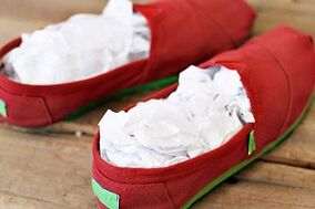 Dry your shoes to prevent fungal infections